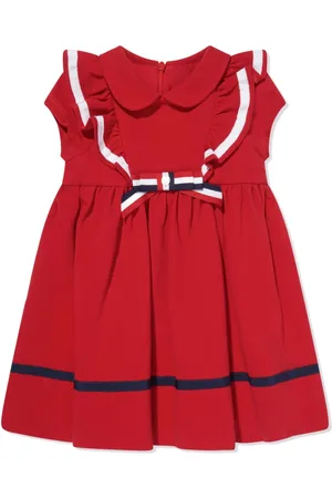 PATACHOU Vestido con ribete de volantes