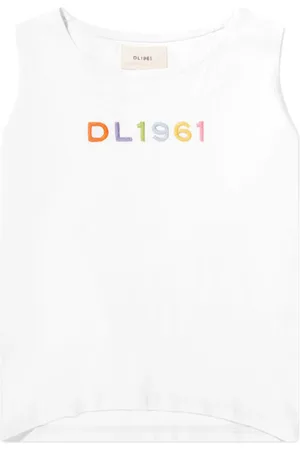 DL1961 Kids Top con logo bordado