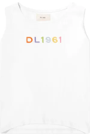 DL1961 Kids Top con logo bordado