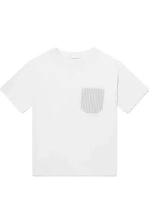 DL1961 Kids Playera con bolsillo de parche