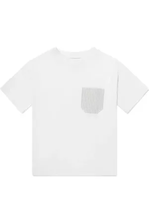 DL1961 Kids Playera con bolsillo de parche