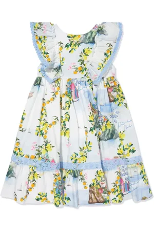 PATACHOU Vestido con frutas estampadas
