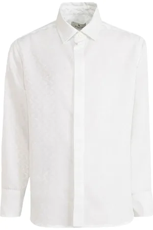 Etro Camisa con motivo de cachemira en jacquard