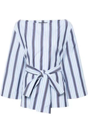 Alberta Ferretti Blusa con cinturón