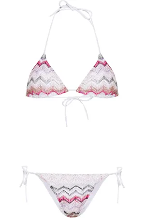 Missoni Bikini tejido de crochet