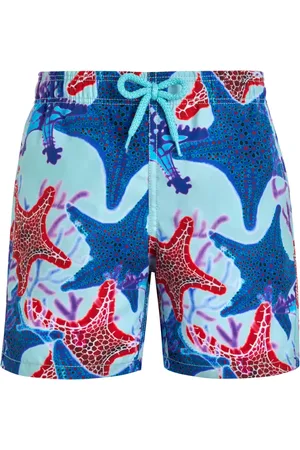 Vilebrequin Traje de baño Jim con estampado gráfico