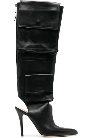 Natasha Zinko Botas cargo con tacón de 115mm