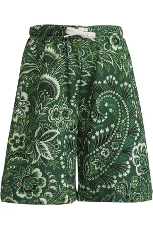 Etro Bermudas con estampado de cachemira