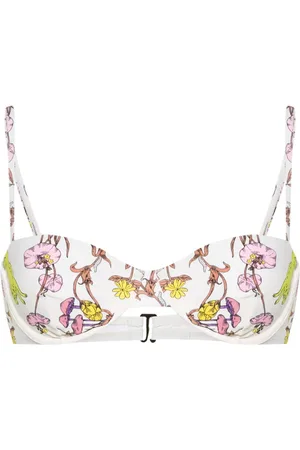 Tory Burch Top de bikini con estampado gráfico