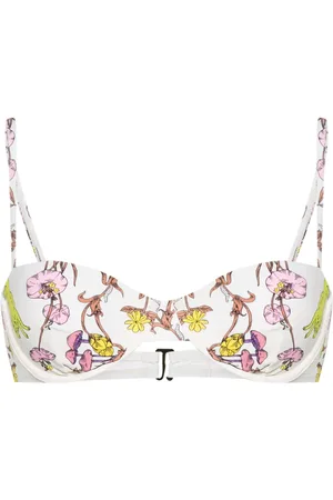 Tory Burch Top de bikini con estampado gráfico