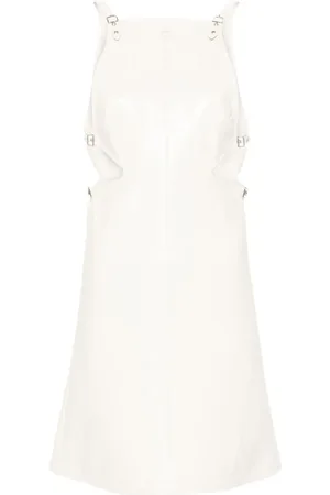 Courrèges Vestido corto Slash Buckle