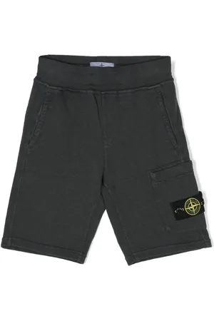 Stone Island Shorts con distintivo Compass