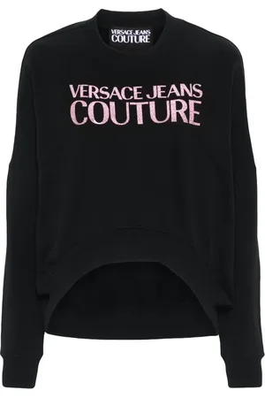 VERSACE Sudadera con logo estampado