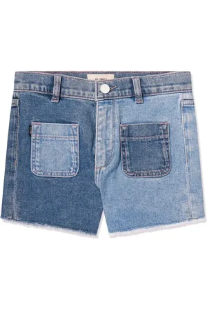 DL1961 Kids Shorts de mezclilla con diseño color