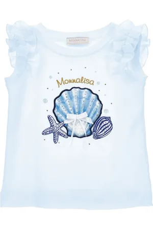 MONNALISA Top con estampado gráfico