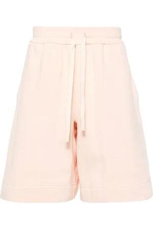Jil Sander Shorts deportivos con cordones en la pretina