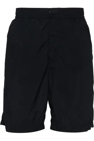 Stone Island Shorts de playa con logo estampado