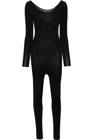 Fabiana Filippi Jumpsuit de tejido fino de canalé