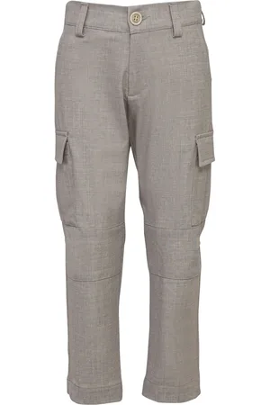 ELEVENTY Pantalones cargo con diseño recto