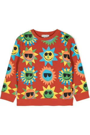 Stella McCartney Sudadera con sol estampado