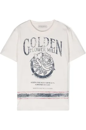 Golden Goose Playera Golden Flower Mill