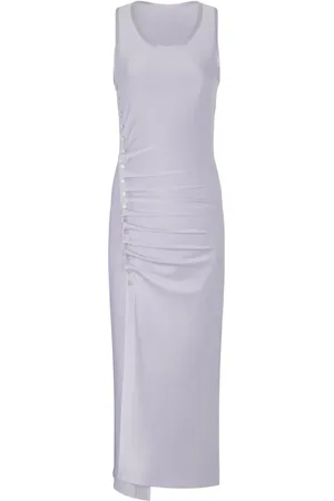 Paco rabanne Vestido midi sin mangas