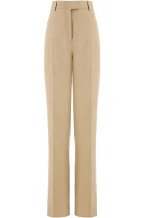 Salvatore Ferragamo Pantalones de vestir de tiro alto