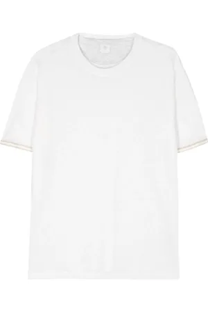 ELEVENTY Playera con ribete en contraste