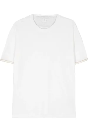 ELEVENTY Playera con ribete en contraste