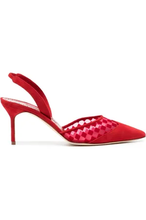 Manolo Blahnik Zapatillas Mingosli scon tacón de 70mm