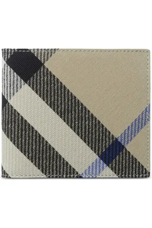 Burberry Cartera con motivo cuadros