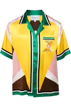 Casablanca Camisa de seda Casa Sport