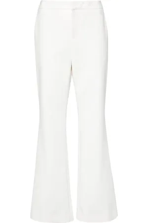Balmain Pantalones acampanados con tiro alto