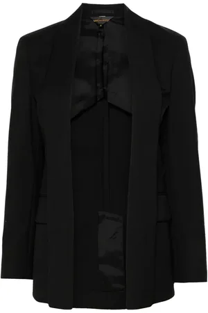 Comme des Garçons Blazer con cuello esmoquin