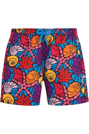 Vilebrequin Shorts de playa con aplique del logo