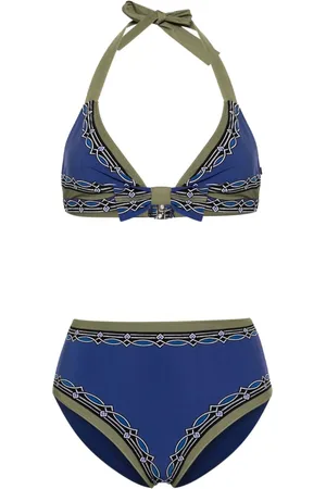 Etro Bikini con estampado geométrico