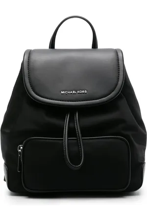 Michael Kors Mochila con placa del logo