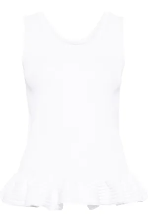 JNBY Camiseta con dobladillo peplum