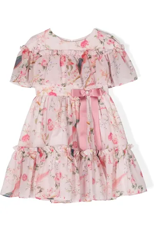PATACHOU Vestido de gasa con motivo floral