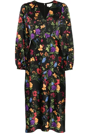 Sachin & Babi Vestido midi Lola con estampado floral
