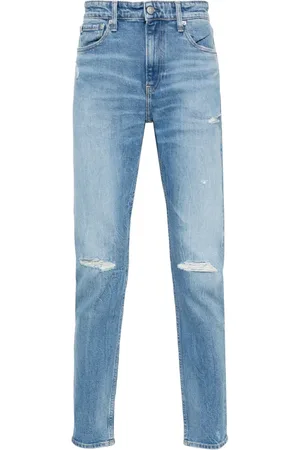 Calvin Klein Jeans tapered con efecto envejecido