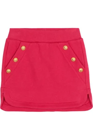 Balmain Falda con detalle de botones