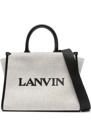 Lanvin Tote con logo en relieve
