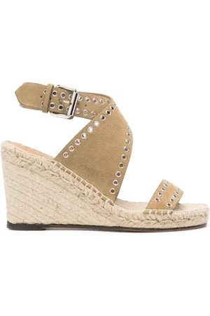 Isabel Marant Alpargatas Iriane con cuña de 85mm