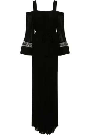 Twin-Set Jumpsuit de crepé plisado