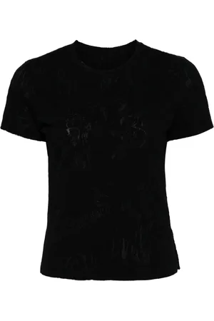 JNBY Playera manga corta con estampado gráfico