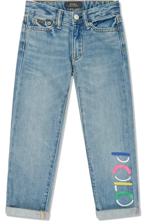 Ralph Lauren Jeans rectos con logo bordado