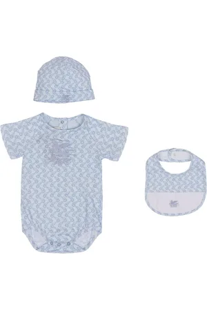 Etro Set de tres bodies con estampado de cachemira