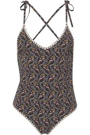 Isabel Marant Traje de baño Swan con estampado floral