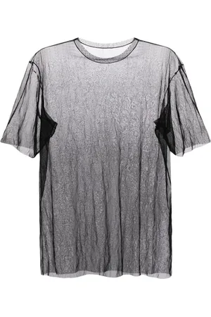 JNBY Playera manga corta transparente